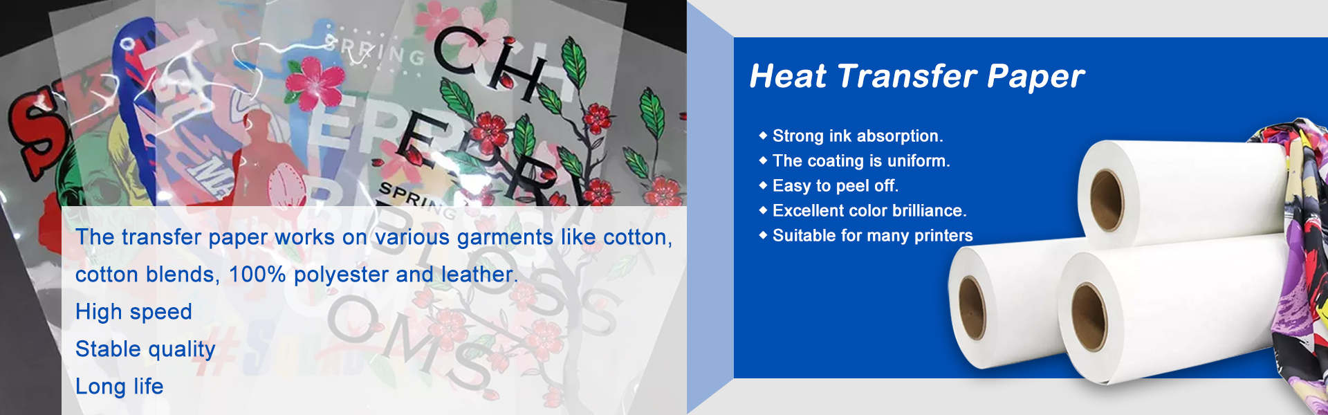 hőátadási papír, szublimációs papír, digitálisnyomtató papír,Suzhou Huarong Paper Products Co., Ltd